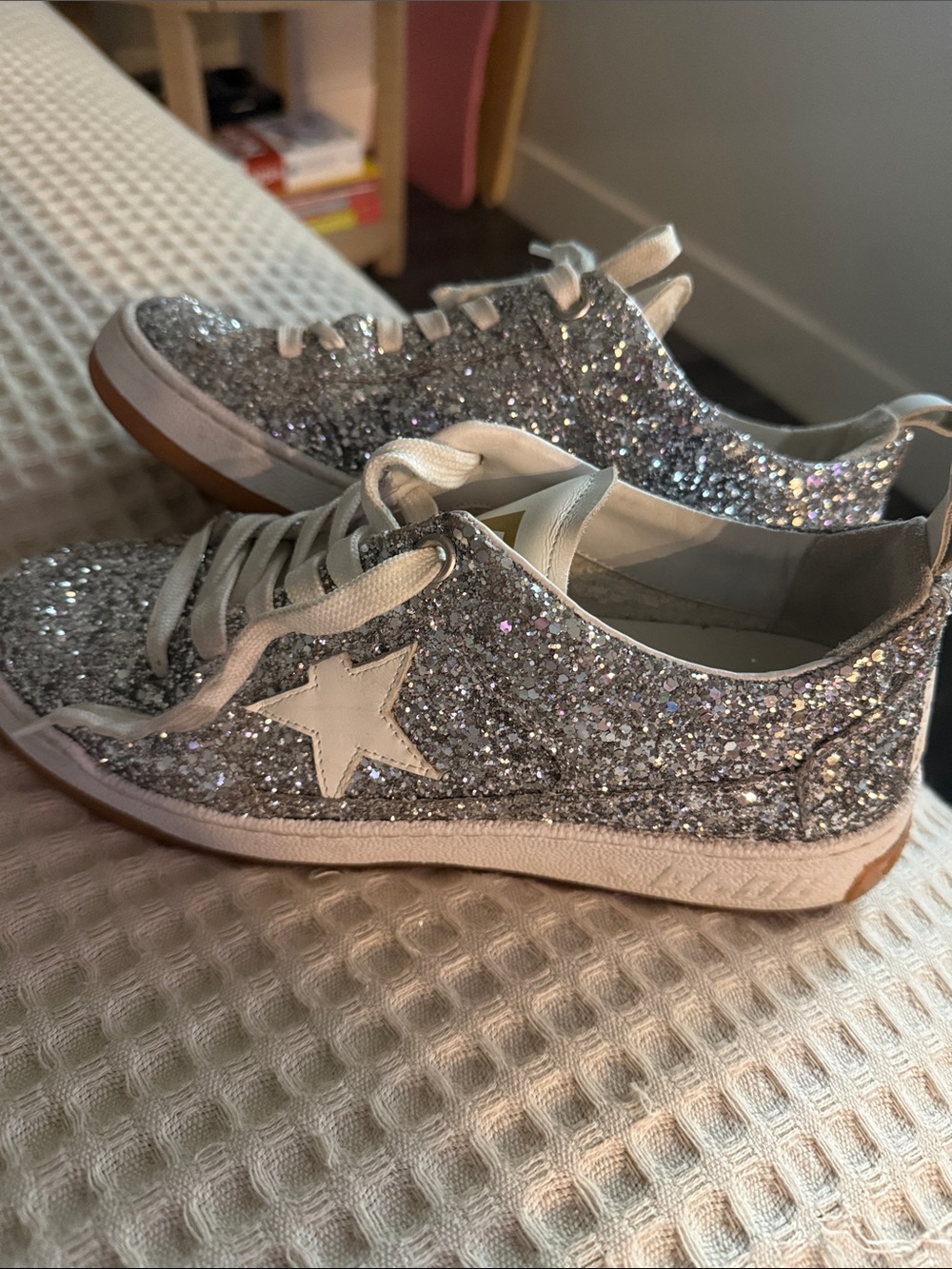 Golden Goose Glitter Star Sneakers